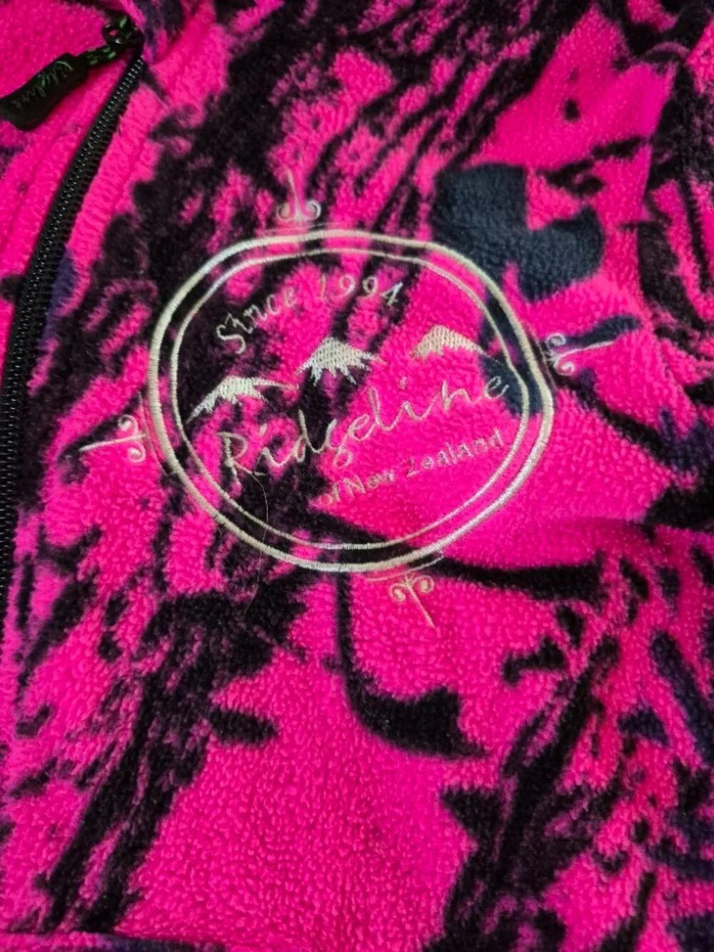 Kid's Pink Ridgeline Camo Onsie